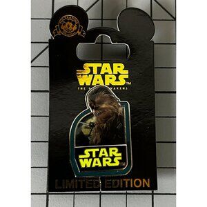 Star Wars Disney Parks Chewbacca Limited Edition Pin The Force Awakens Collectib